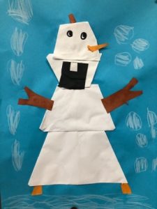 olaf frozen vouwen