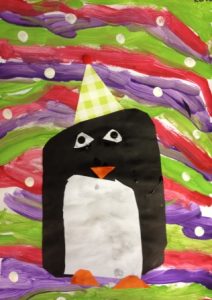 pinguin verven