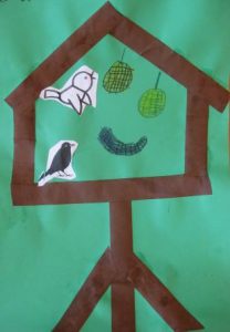 vogelhuisje knutselen