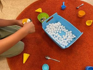 ijsjes maken motoriek