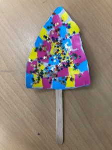 ijs kleuters knutselen