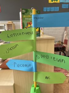 camping kleuters spelhoek