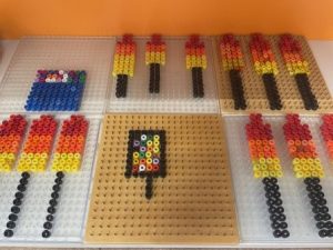 ijsje kralenplank zomer