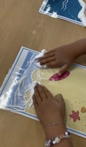 schuimkoppen zee kleuters spelinloop