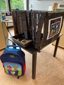 vliegtuig spelhoek kleuters