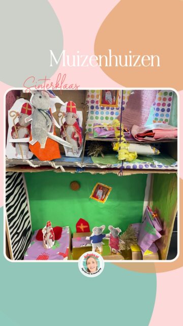 Wauwww! 🤩 Ons Muizenhuis! Of eigenlijk het logeerhuis van Sinterklaas. Er zijn weer wat kamers bij gekomen. 😃 🎁 
We hebben er met zoveel plezier aan gewerkt! De meeste kinderen hebben wel 3 uur aan hun doos besteed. Niet te stoppen. Blije kinderen, blije juf!

✨ Wij gaven instructie op het bekleden van de doos en het knippen en vouwen van meubels. We liepen met de niettang en sterke lijm rond en de rest deden de kleuters zelf. Ze zijn zo trots! 

Eigenlijk willen we ze niet mee naar huis geven en nog een maand laten staan. 🙈

@sam_julia_nl