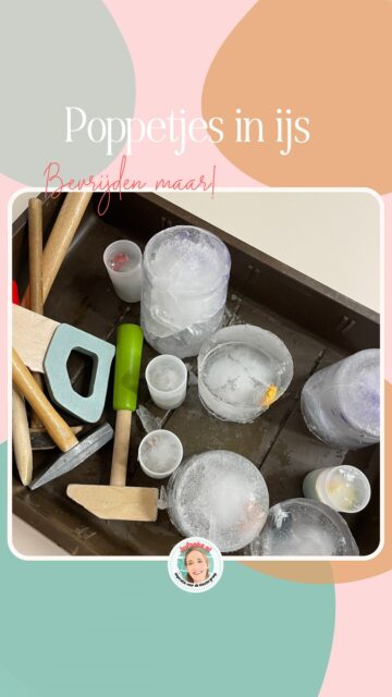 Wij bikkels waren vandaag op school en dus gingen we ijs bikkelen! We vroren gisteren kleine speelfiguren in en probeerden ze vandaag uit het ijs te bevrijden.🧊 

🔨 Hamers van Hamertje Tik. 

#kleuters #themawinter