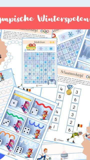 Met de bobslee naar benee en meer gezellige winterse activiteiten voor de komende Olympische Spelen! Met deze bundel met daarin 5 spellen is je voorbereiding al half gedaan! ❄️ Ook gewoon leuk bij het thema winter natuurlijk. 😉

🔗 Schaats snel naar deze bundel op m’n site. ⛸️ 

#kleuters #olympics
