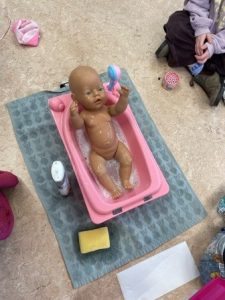 pop wassen badje thema lichaam kleuters