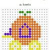 Kralenplankvoorbeelden sprookjes - Assepoester - Afbeelding 6