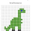 Kralenplankvoorbeelden dinosaurussen - Afbeelding 8