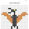 Kralenplankvoorbeelden dinosaurussen - Afbeelding 7