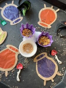 halloween heksensoep kleuters spel spelen