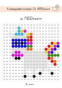 neehoorn kralenplankvoorbeeld
