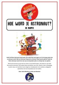 project ruimte astronaut kleuters