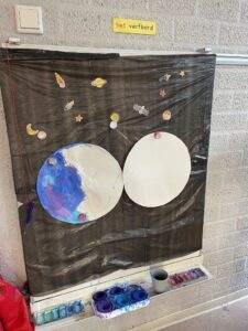 verfbord thema ruimte