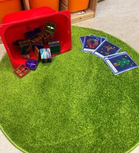 rond speelkleed juf Anke