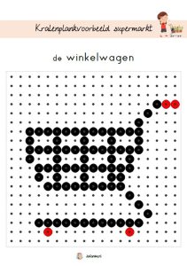 kralenplankvoorbeelden supermarkt