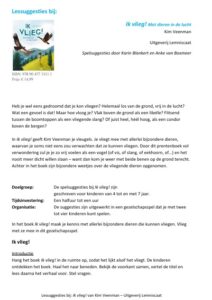 ik vlieg lessuggesties thema vliegen en vogels