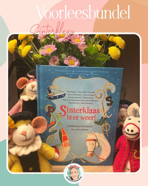 Deze is LEUKKK!!!! Een splinternieuw voorleesboek met tijdloze én nieuwe sinterklaasverhalen van de beste auteurs. Over een piet die niet kan rijmen, een zieke schimmel, een agent die Sint en piet aanhoudt en twee kinderen op de boot naar Spanje. Met frisse eigentijdse illustraties van @nicolevandooren. 😍

Zo blij mee, want een nieuw Sinterklaasboek met voorleesverhalen voor tijdens de eetmomenten in de klas zocht ik al lang! 

🎁 Dusss hop, hop, hop, naar de boekhandel!