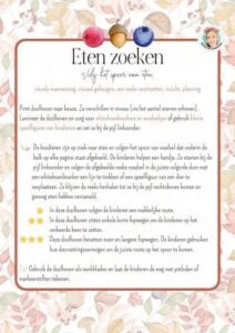 herfst doolhof kleuters