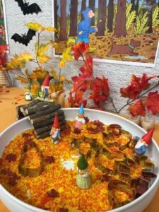 kabouters kleuters thematafel