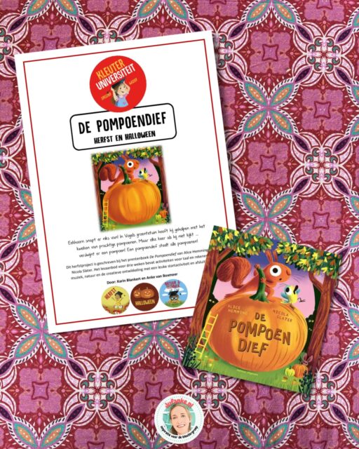 Daar is ie dan! 🎃 Met alvast een waarschuwing: Let goed op je pompoenen komende herfst, voor je het weet zijn ze verdwenen! 🚨 De activiteiten zijn super leuk én origineel, al zeggen we het zelf. 😉😃

🍂 Bekijk het project bij De pompoendief op @kleuteruniversiteit.