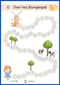 klompenpad dobbelblad thema Nederland