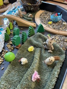 pasen speeltafel kleuters