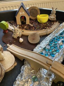 pasen speeltafel kleuters