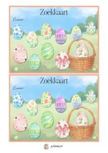 zoekspel pasen kleuters opening thema