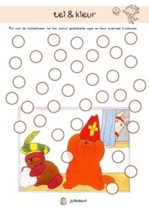 sinterklaas dobbelspel kleuters