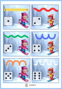 olympische winterspelen kleuters spelinloop