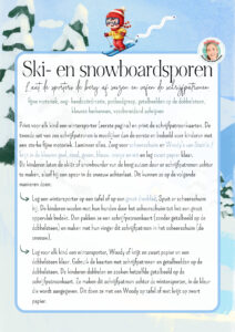 olympische winterspelen kleuters spelinloop