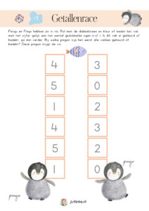 getallenrace winter dobbelspel