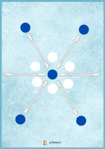 sneeuwkristellen winter kleuters