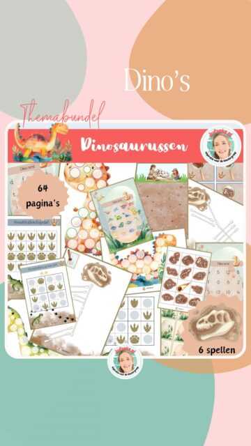 🦕 Attentie, attentie! Enkele dino’s wachten op een klas in de shop van JufAnke. Zijn ze voor jou? Haal ze snel op! 

ℕ𝕚𝕖𝕦𝕨! Een spannende dinobundel vol fossielen, opgravingen, skeletten en echte dinosaurussen! 🦖