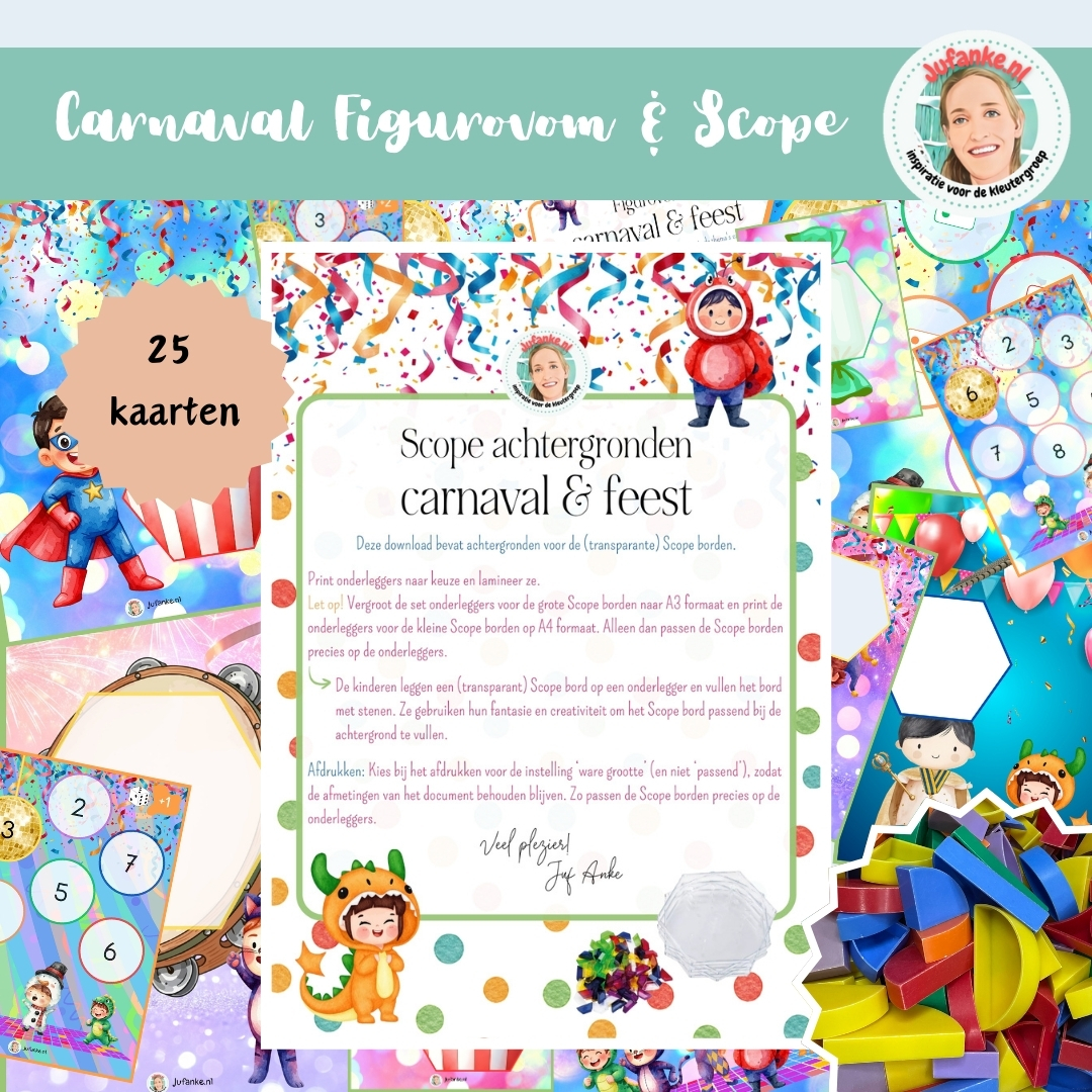Carnaval & feest - Figurovorm en Scope pakket - Afbeelding 2