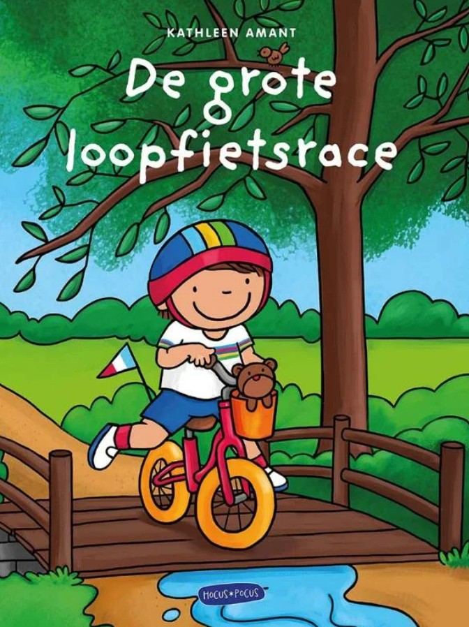de grote loopfietsrace