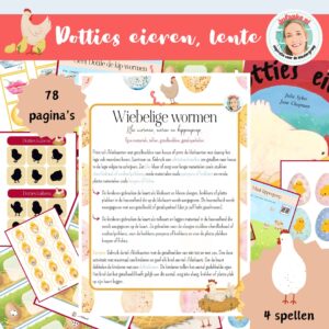 dotties eieren kleuters lente