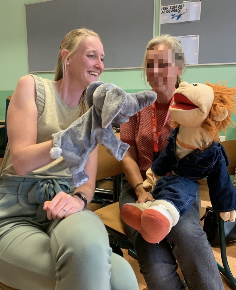 poppenspel met kleuters