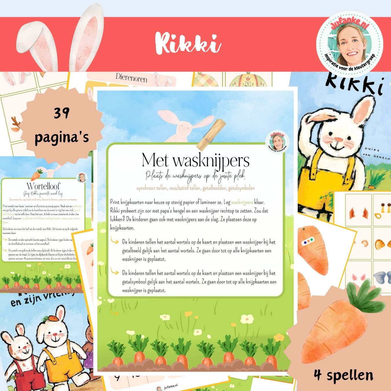 Rikki prentenboek activiteiten