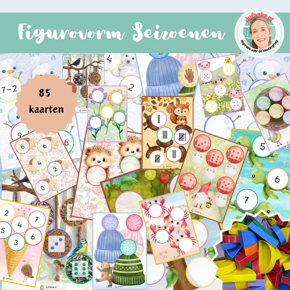 figurovorm seizoenen kleuters