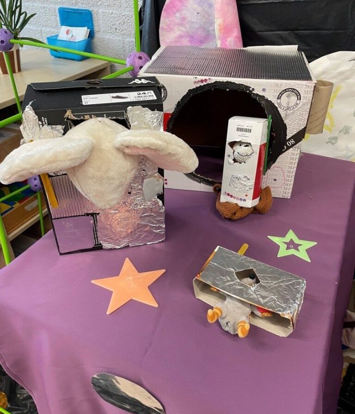 ruimte themahoek spelen kleuters