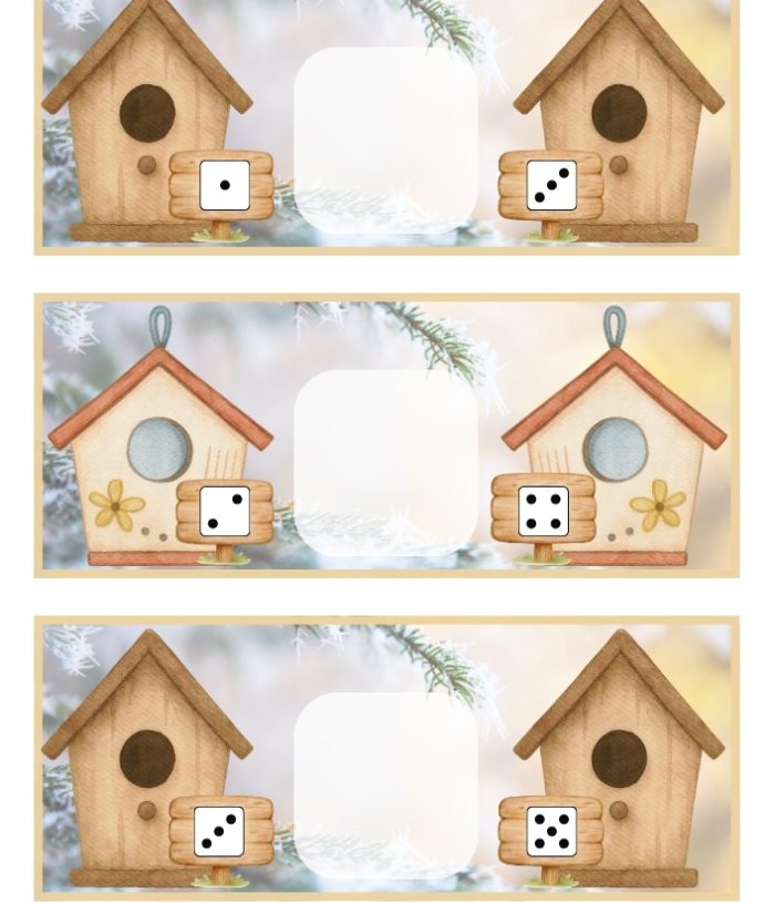 winter vogels buurgetallen